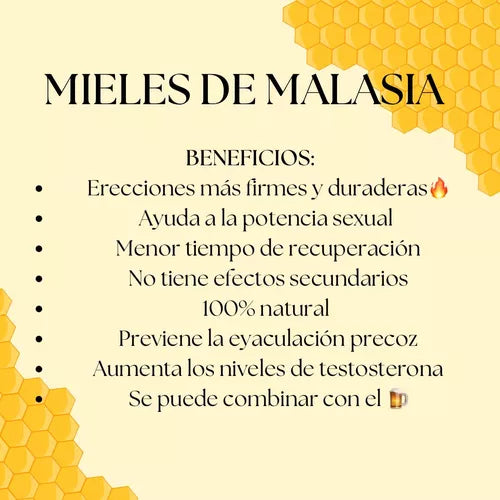 Miel Black Bull Extreme Potenciador Natural- Sobres de 15ML