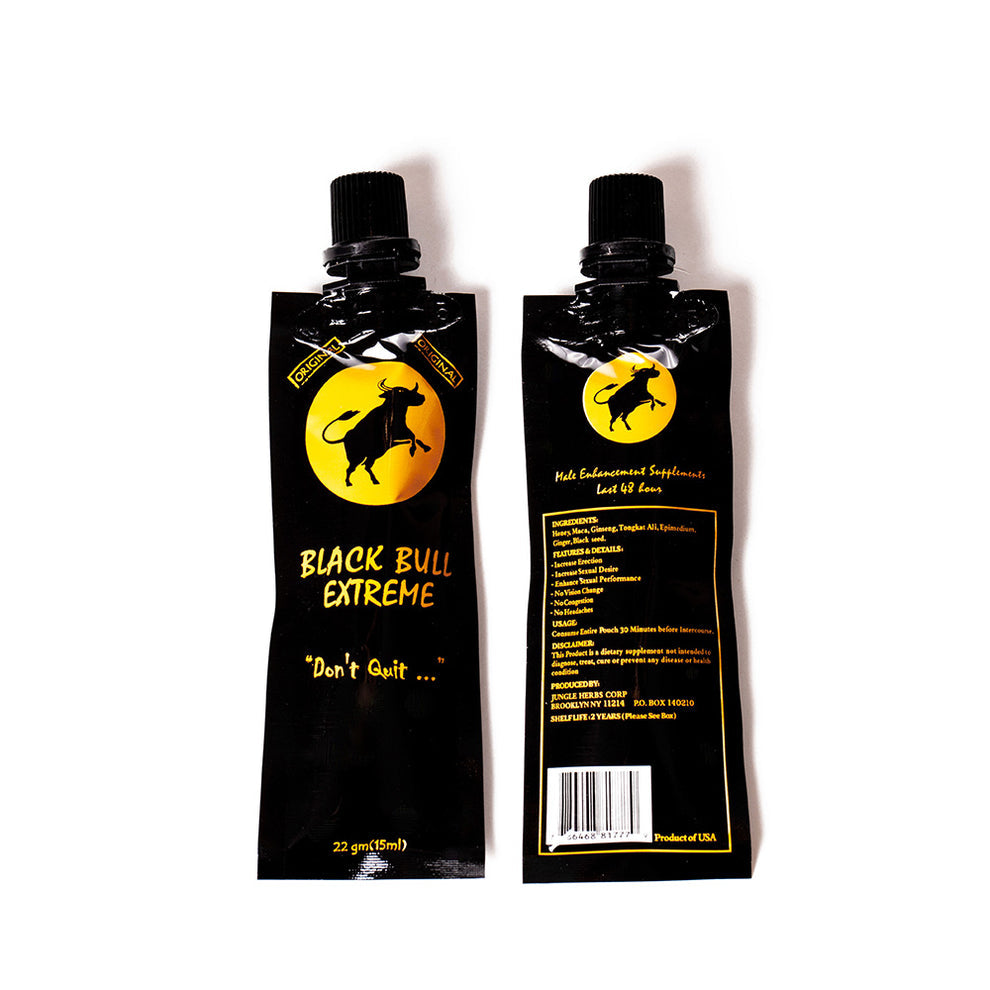 Miel Black Bull Extreme Potenciador Natural- Sobres de 15ML